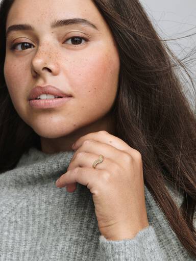 Pandora Timeless Wishbone Diadem Ring