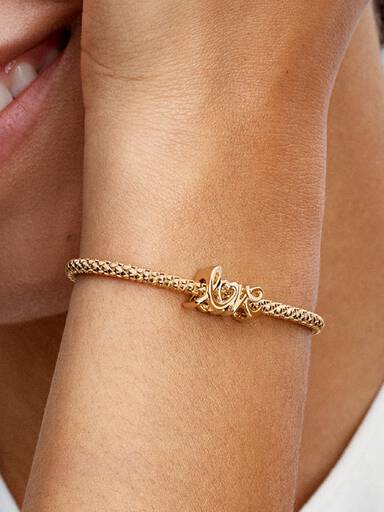 Handgeschriebene Liebe Charm