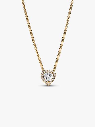 Funkelndes Herz Collier-Halskette