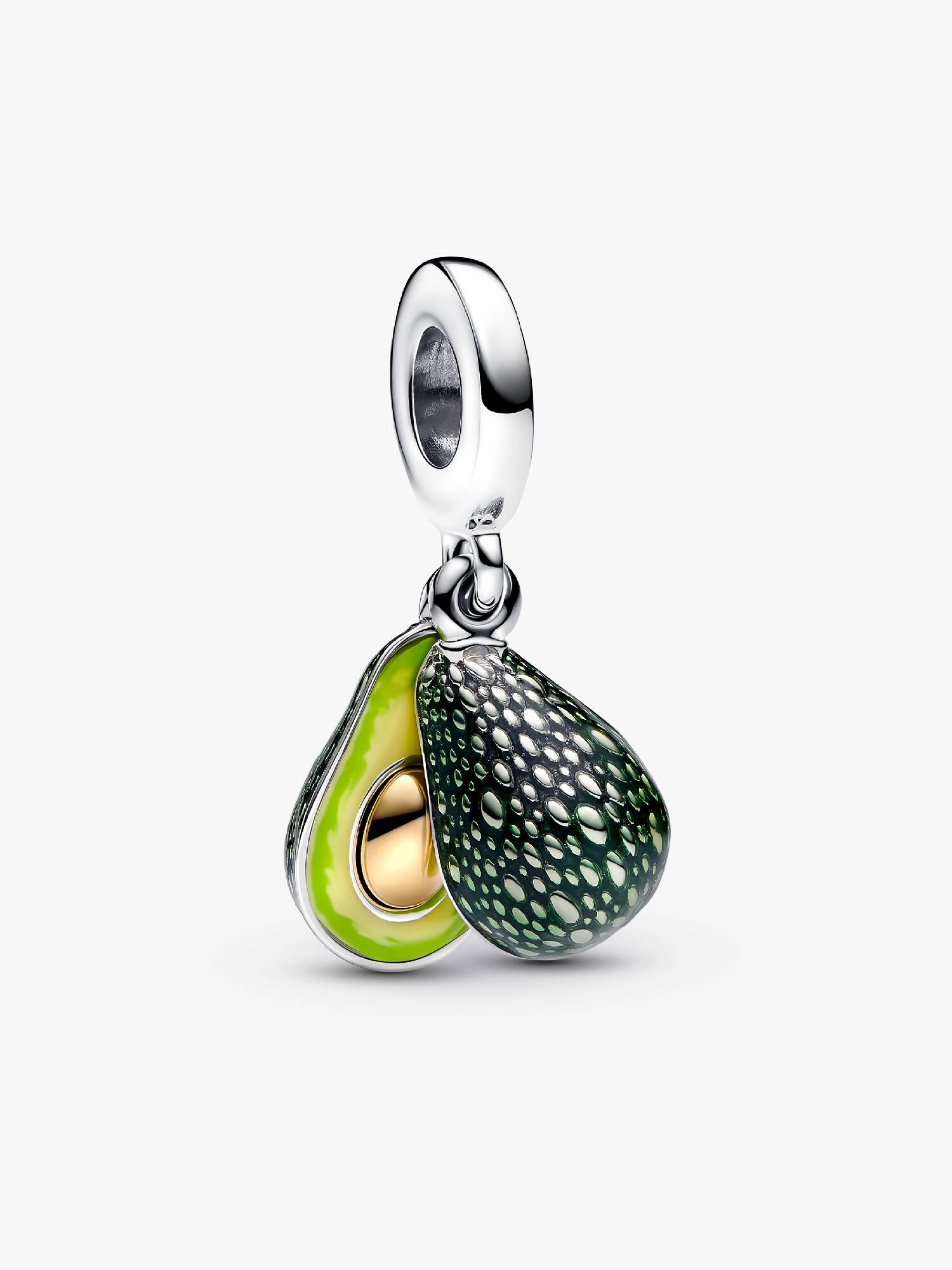 Avocado Doppelter Charm-Anhänger