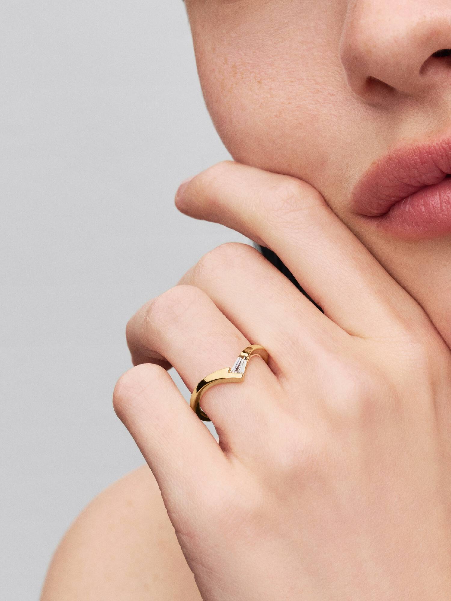 Tiara Baguette-Ring
