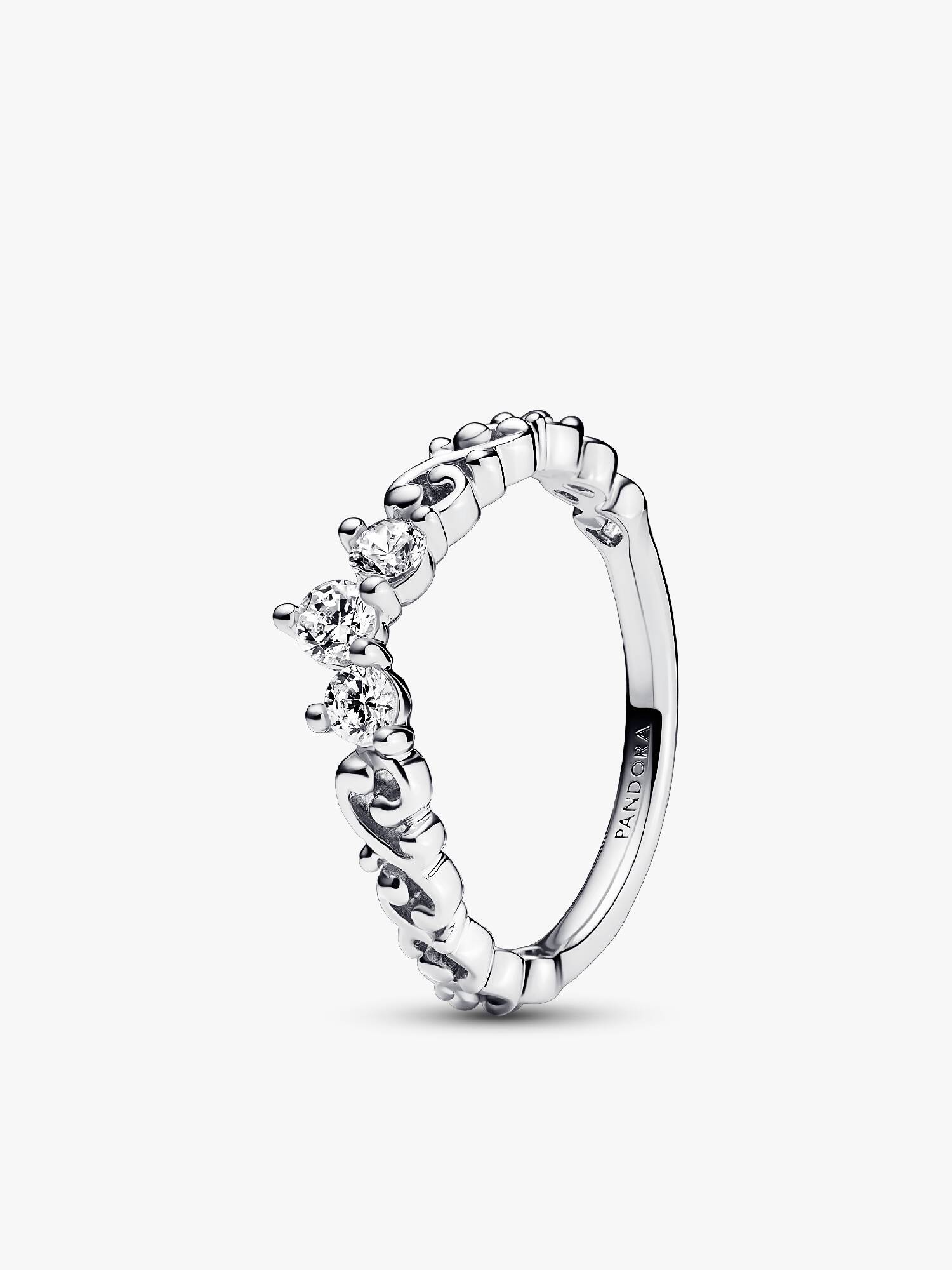 Königlicher Wirbel Diadem-Ring