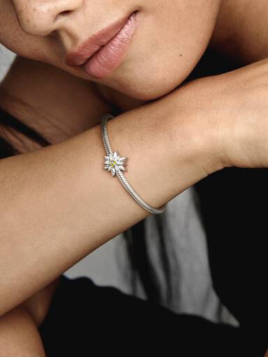 Edelweiss Flower Charm