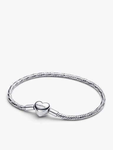 Amour und Herz Vorhängeschloss Charm & Armband Set