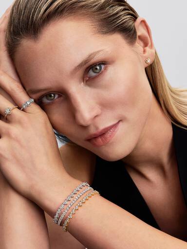 Strahlenkranz Herz Trilogie Ring