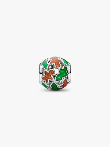 Weihnachtsfreude Offen gearbeitetes Charm