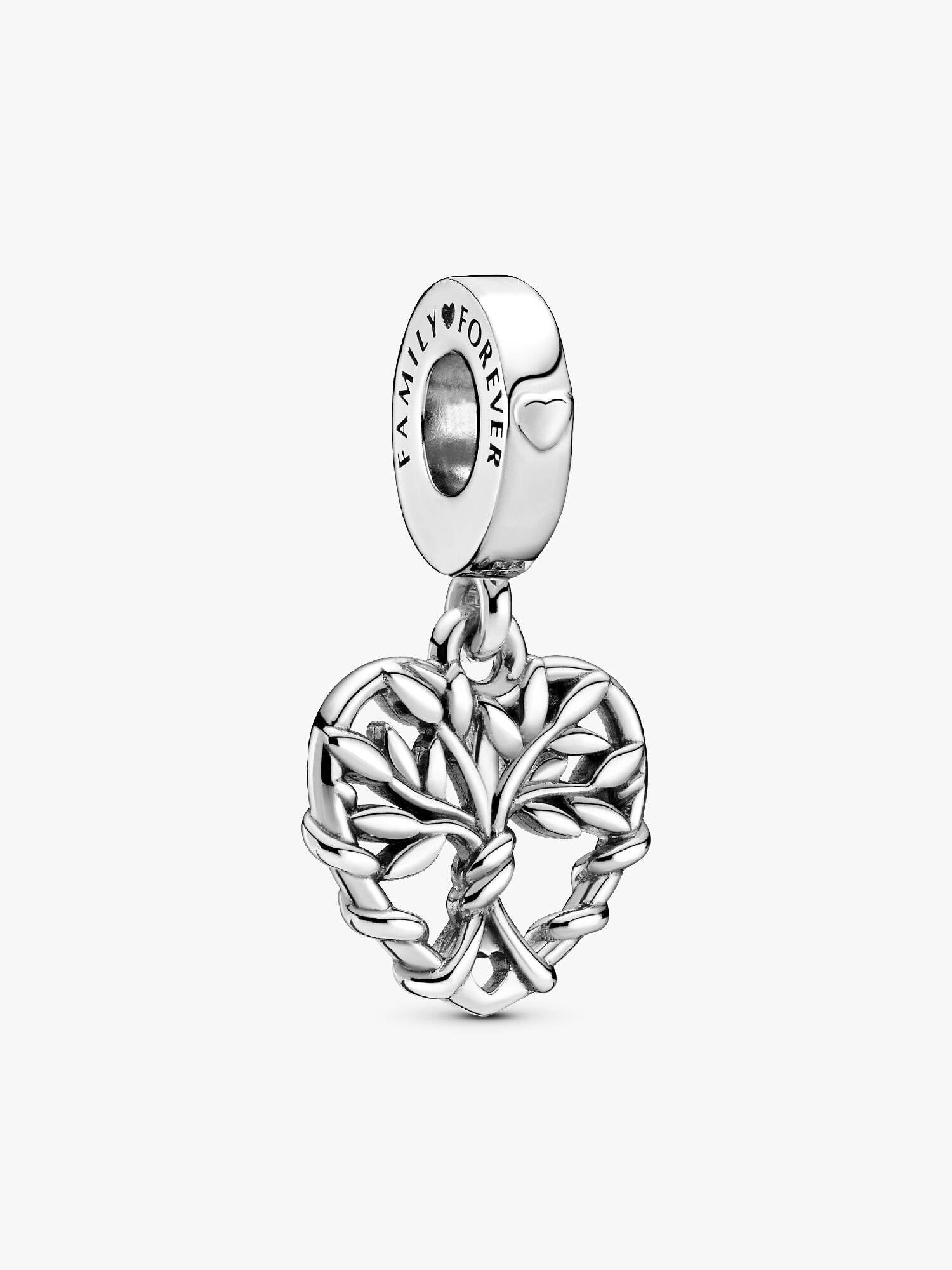 Herz Familienstammbaum Charm-Anhänger