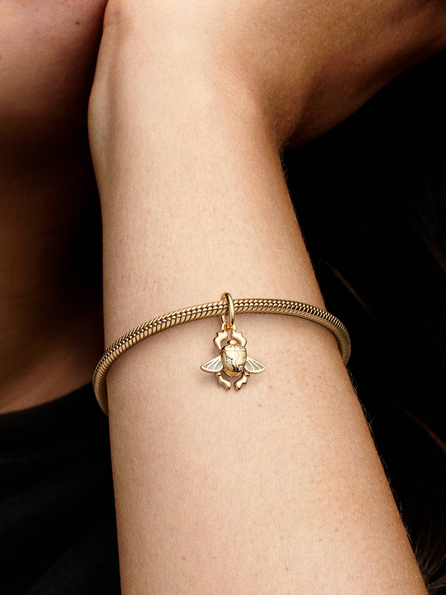 Disney Aladdin Skarabäus-Käfer Charm-Anhänger