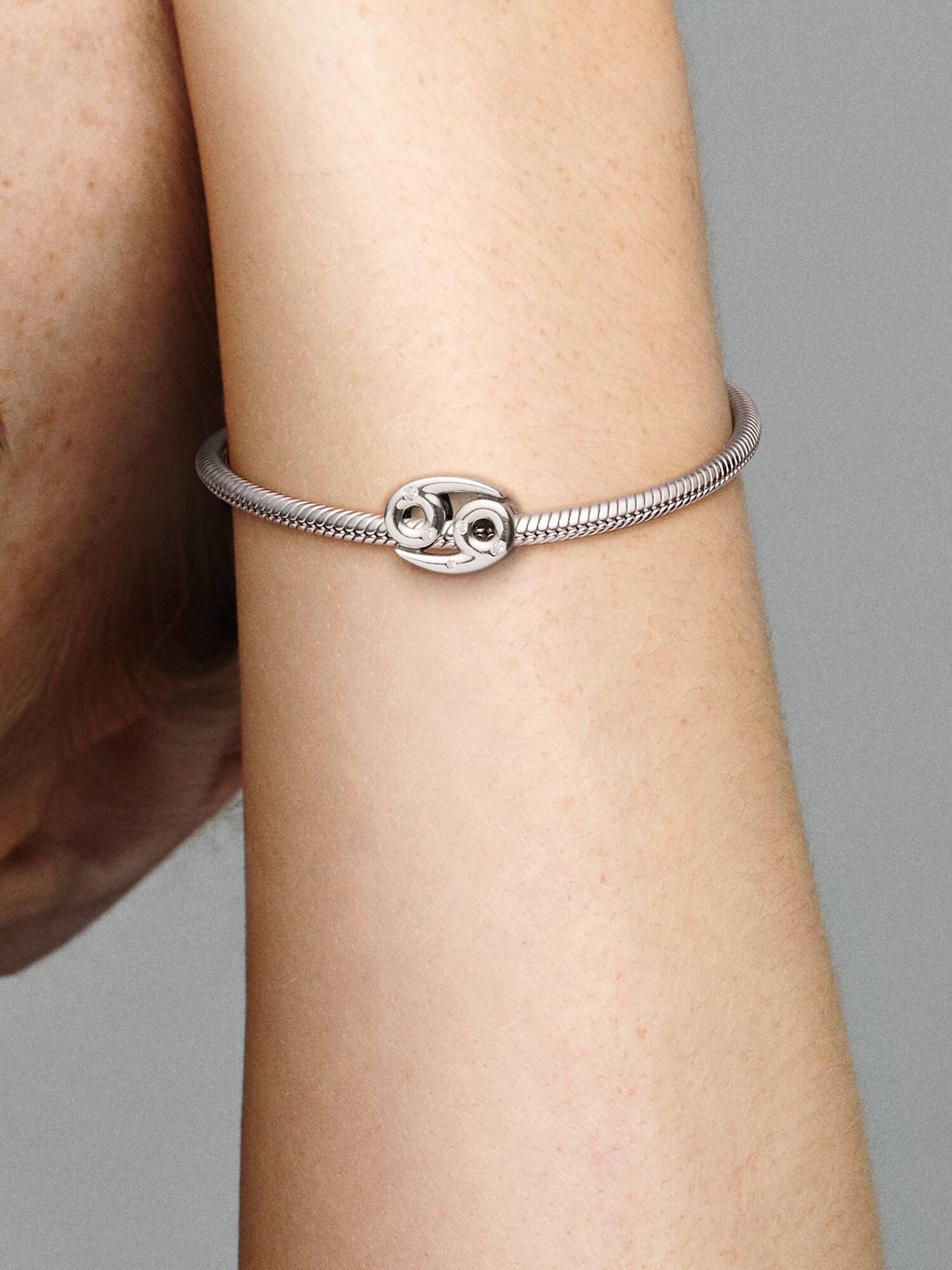 Funkelnder Krebs Sternzeichen-Charm