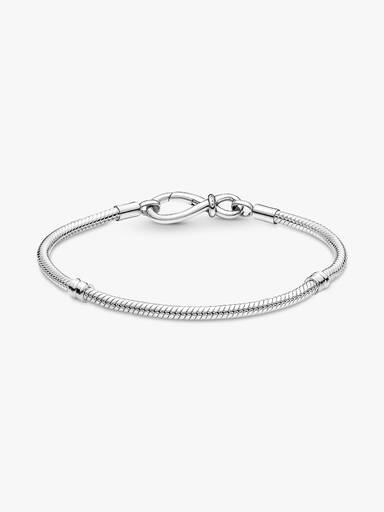 Pandora Moments Unendlichkeitsknoten Schlangen-Gliederarmband