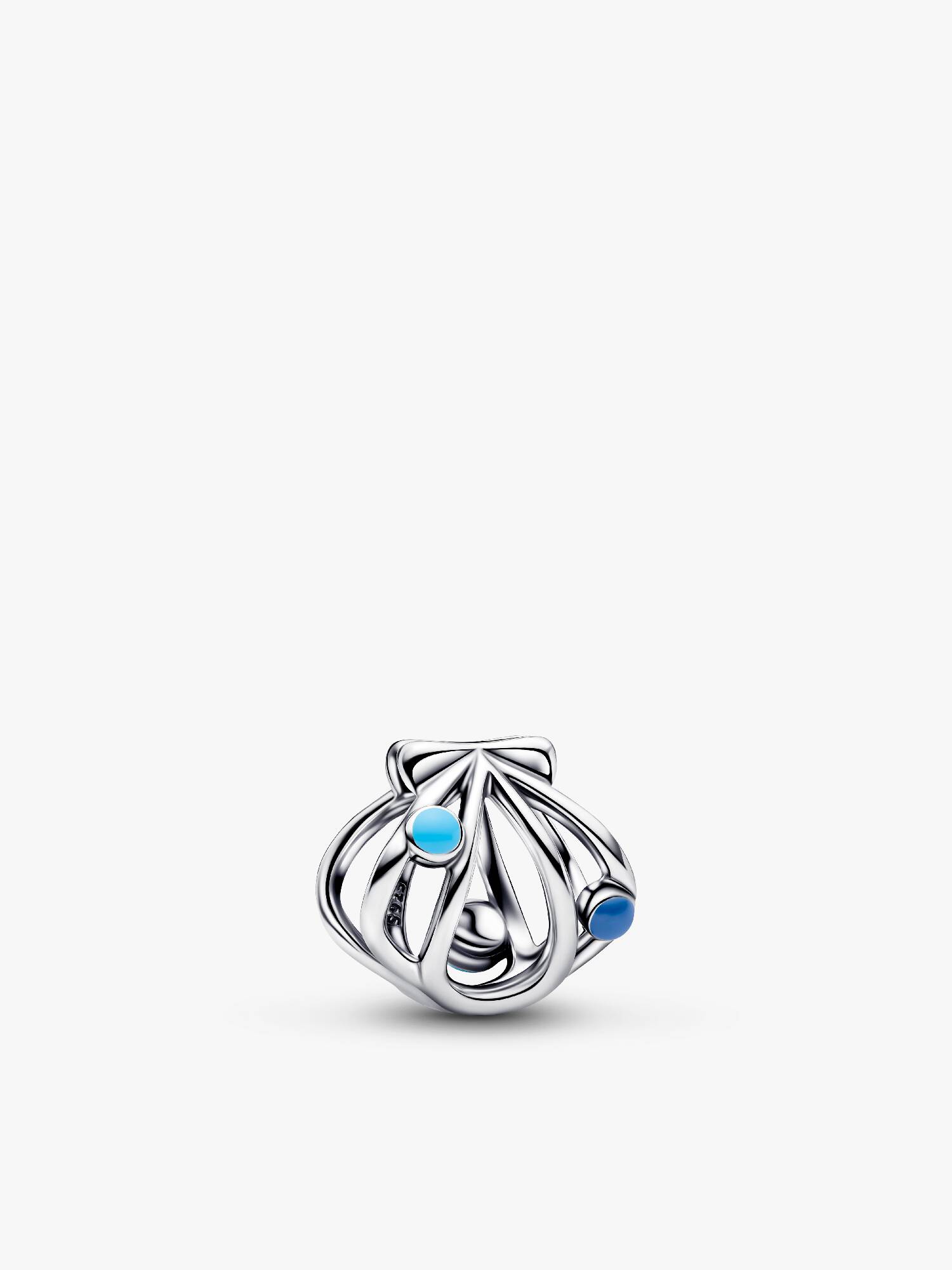 Offen gearbeitete Muschel Charm
