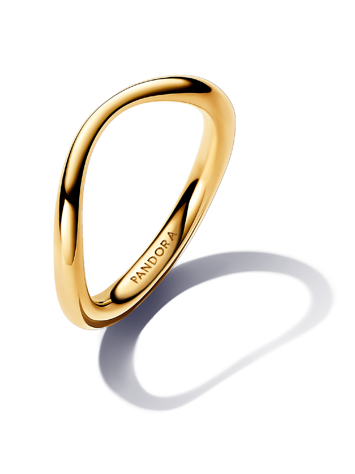 Organisch Geformter Bandring