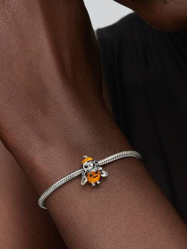 Disney Stitch Halloween-Kürbis Charm