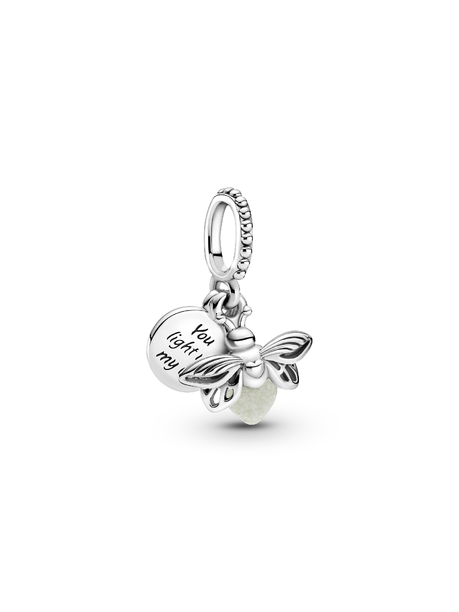 Glühwürmchen Charm-Anhänger
