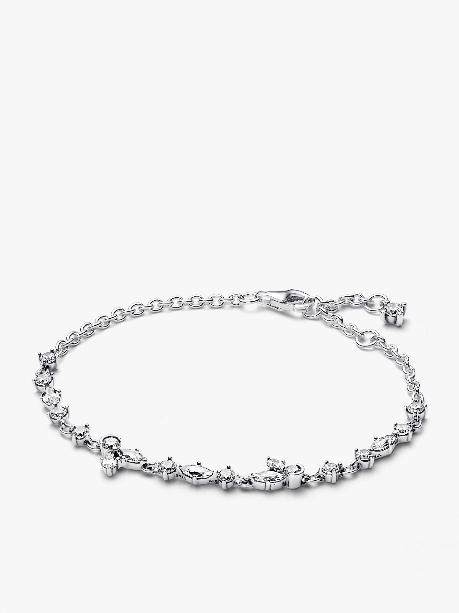 Funkelndes Herbarium Cluster Kettenarmband