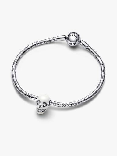Glow-in-the-dark Funkelnder Totenkopf Charm