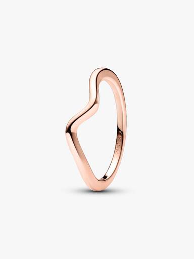 Polierte Welle Ring