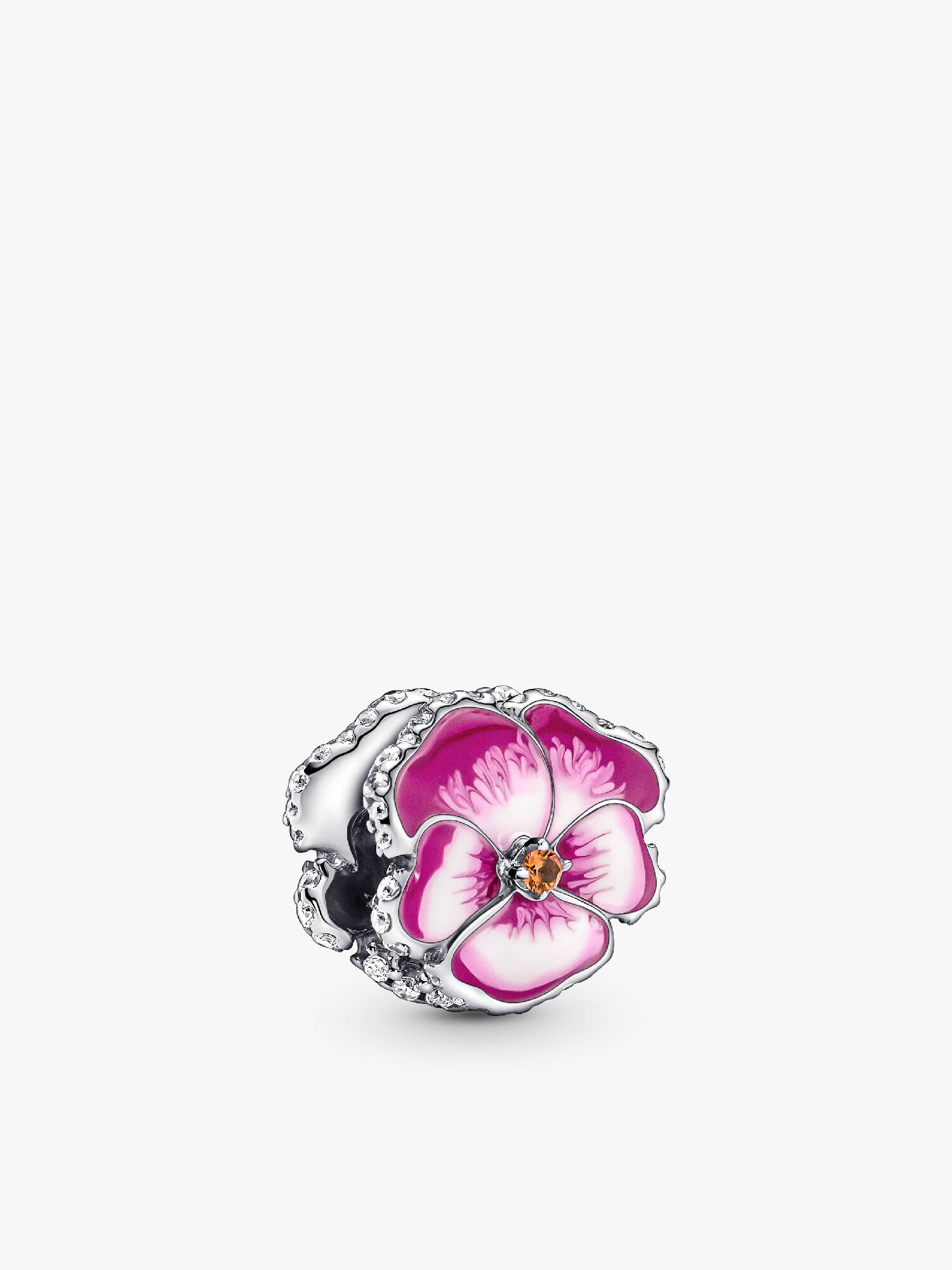 Rosafarbenes Stiefmütterchen Charm