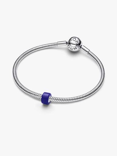 Blaues Murano-Glas Mini-Charm
