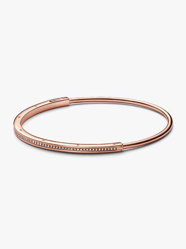 Pandora Signature I-D Pavé Armreif