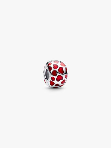 Herzen Rundes Clip-Charm