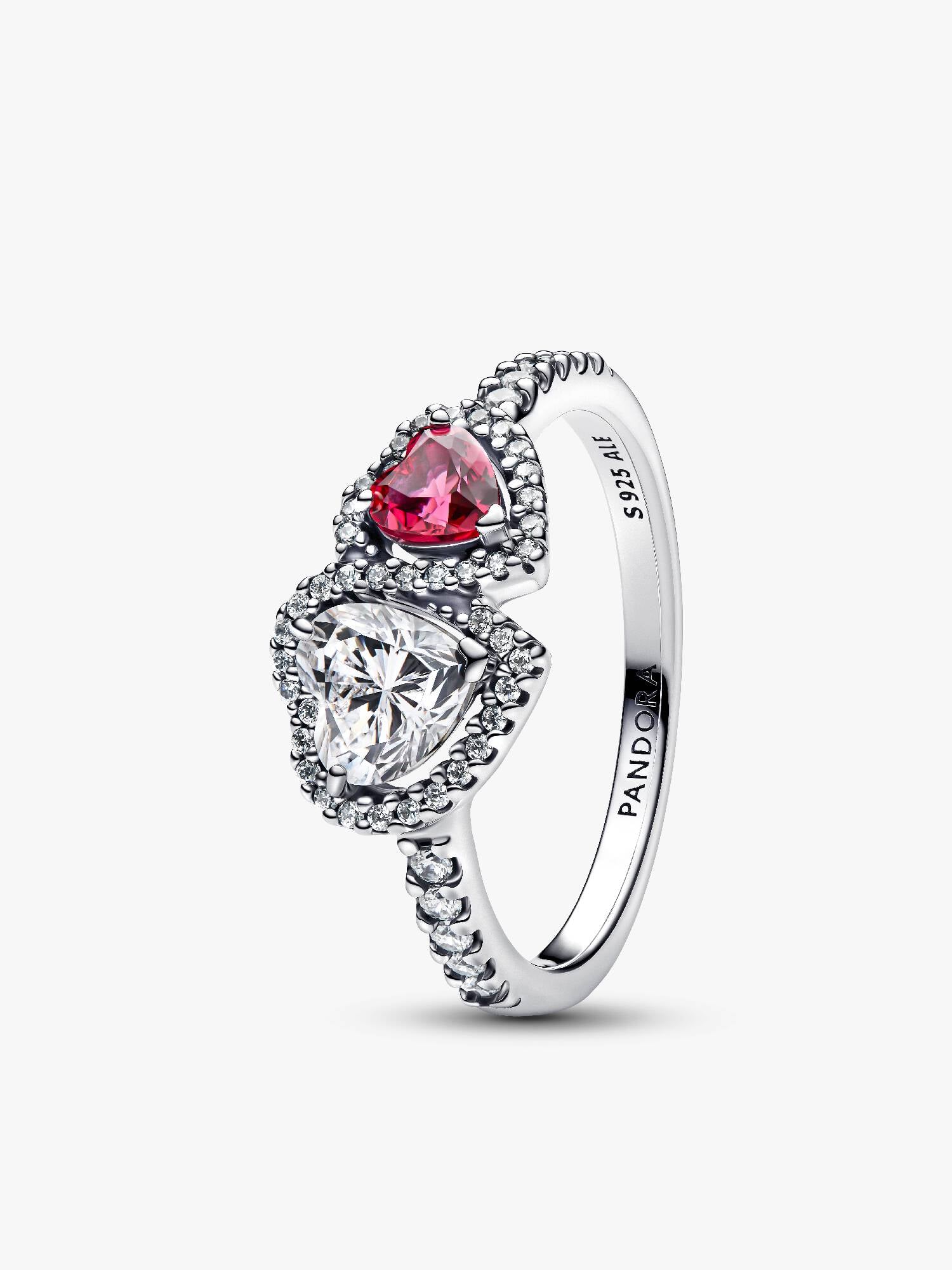 Strahlenkranz Herzen Ring