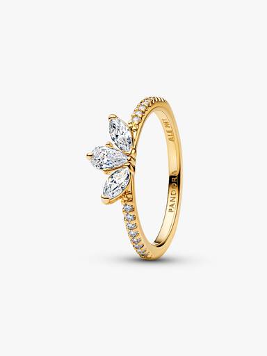 Funkelnder Herbarium Cluster Ring