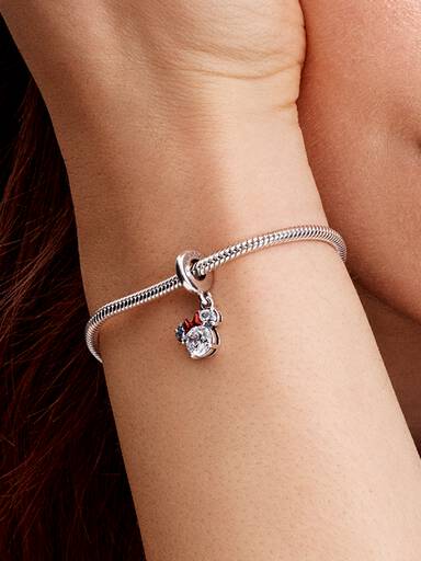 Disney Minnie Maus Silhouette Charm-Anhänger