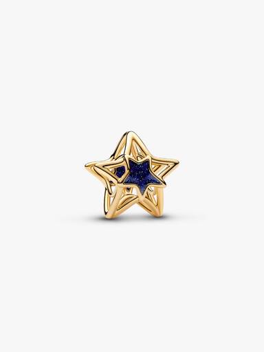 Stern Offen gearbeitetes Charm