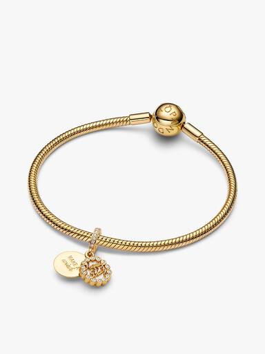 Happy Birthday-Torte Charm-Anhänger