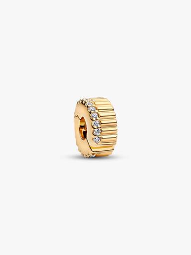 Geripptes Clip-Charm