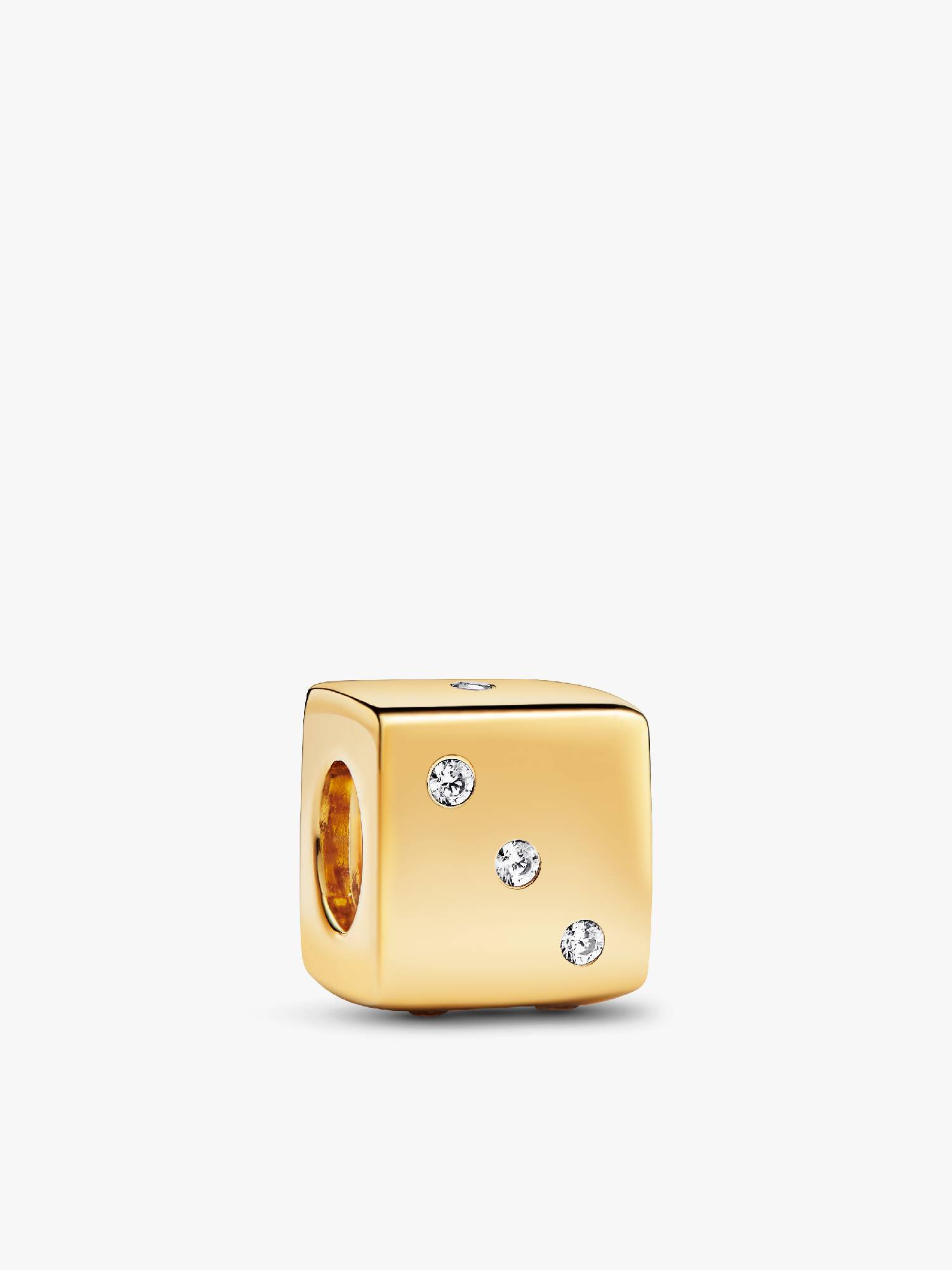 Funkelnder Würfel Charm