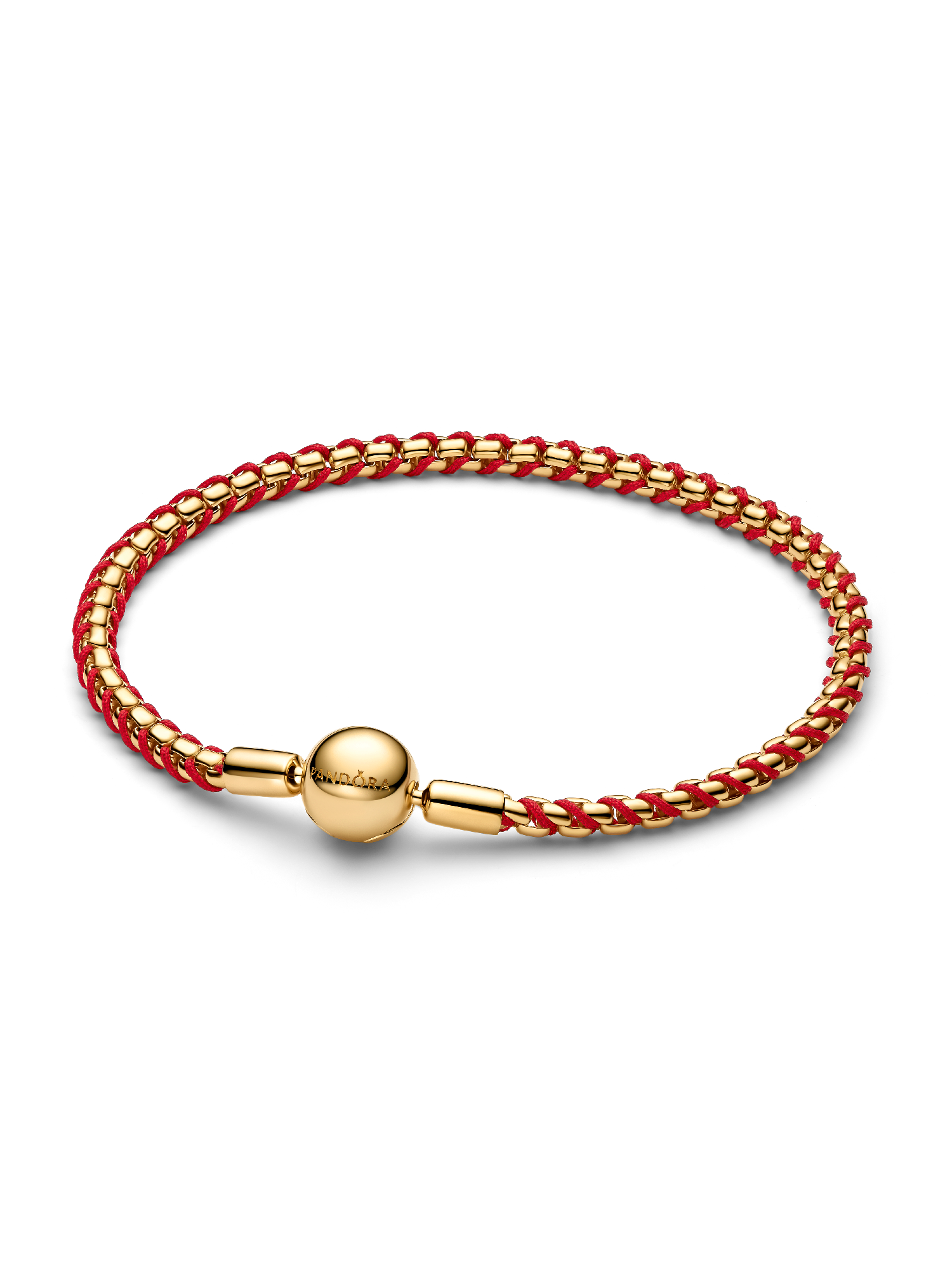 Rote Kordel Gliederarmband