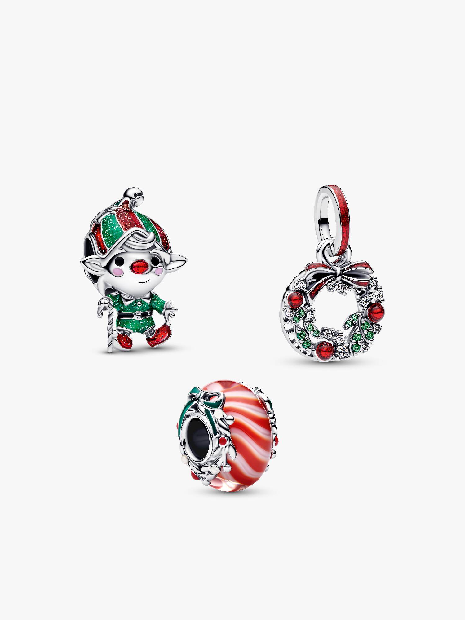 Santas kleine Helfer Charm Trio