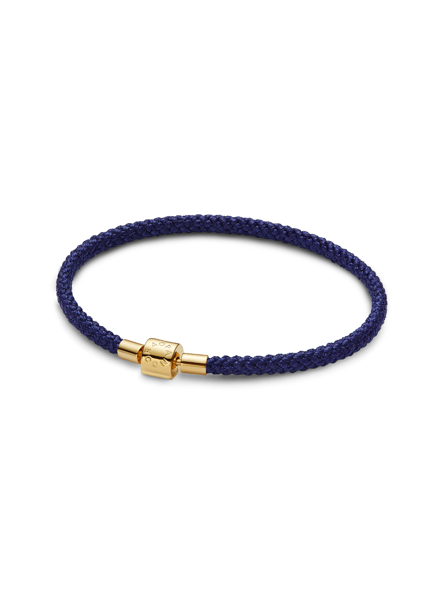 Schimmerndes Blaues Kordel-Armband