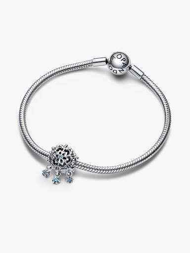 Eisige Schneeflocke Charm