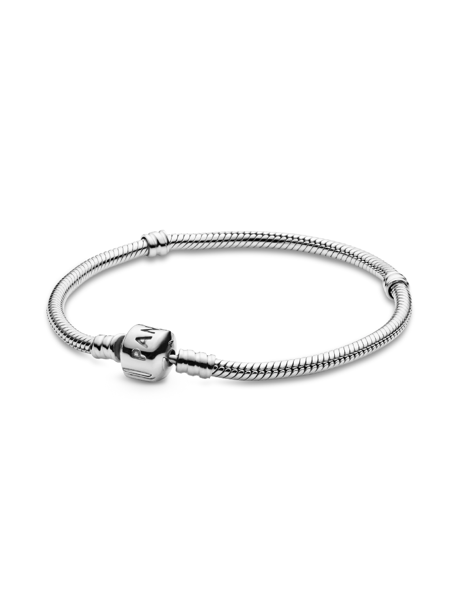 Verspieltes Zylinder-Verschluss Schlangen-Gliederarmband