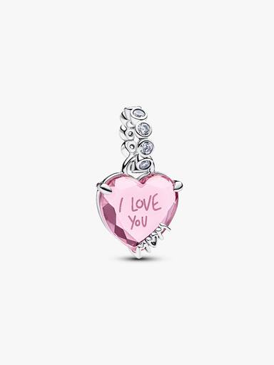 I Love You Mom Charm-Anhänger