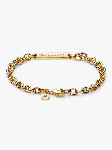 Gravierbarer Stab Kettenarmband