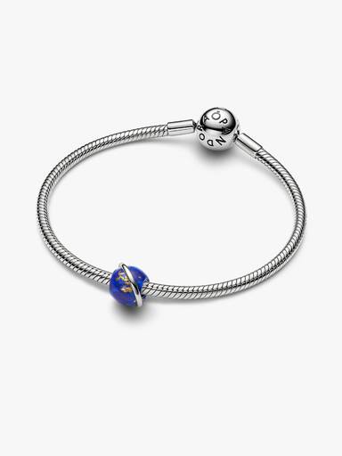 Himmlischer Blauer Planet Charm