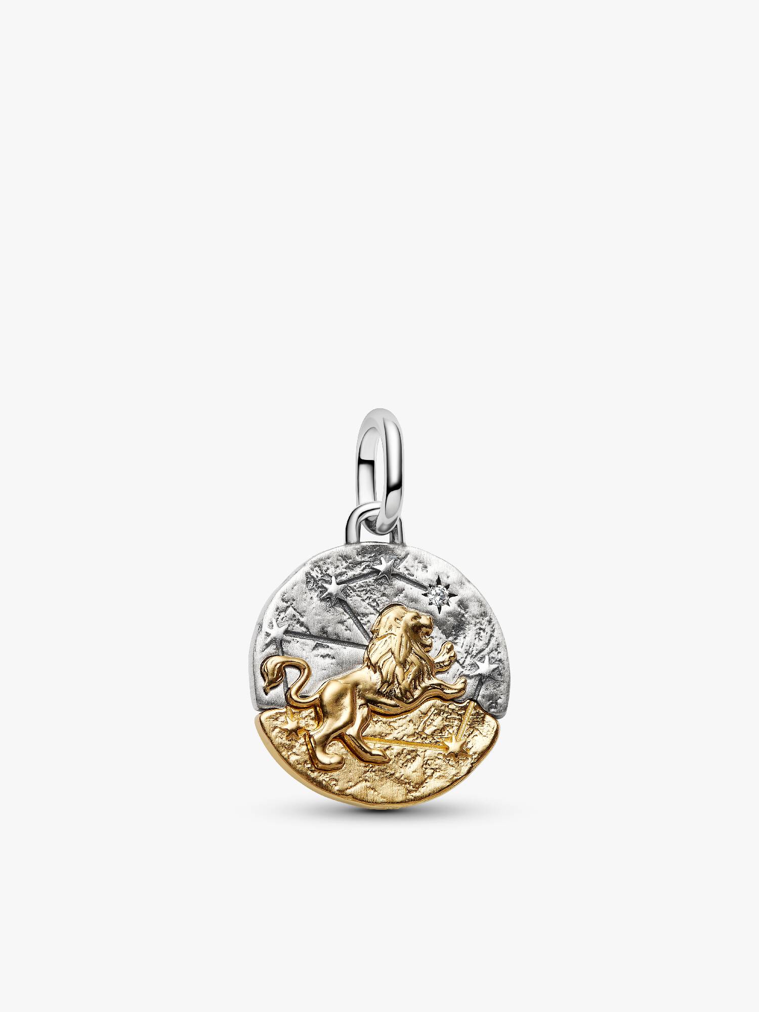 Sternzeichen Löwe Medaillon-Charm
