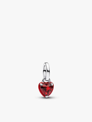 Rote Rose Ketten & Charm Schmuckset