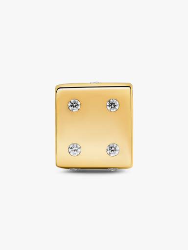Funkelnder Würfel Charm