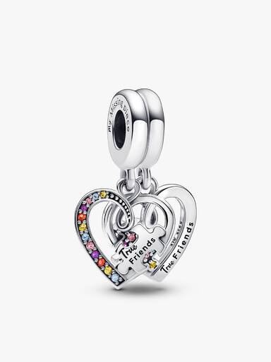 Freundschaft für immer Ketten & Teilbarer Freundschafts Charm Schmuckset
