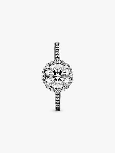 Runder Funkelnder Ring