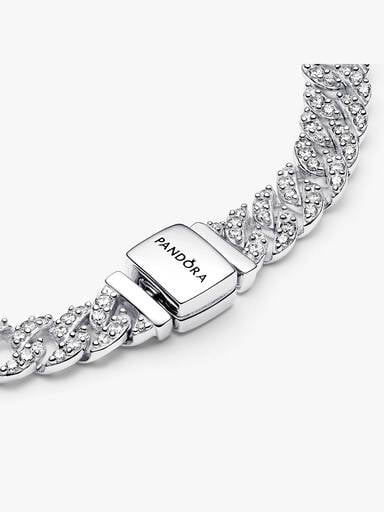 Pandora Timeless Pavé Cuban Armband