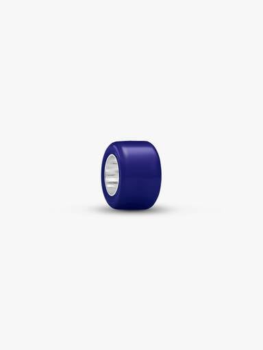 Blaues Murano-Glas Mini-Charm