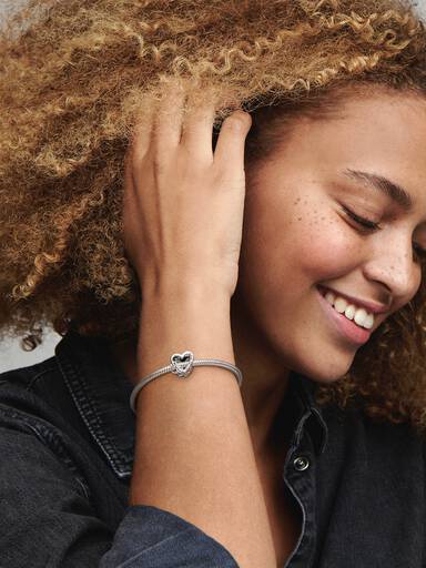 „Love You Mum“ Unendlichkeits-Herz Charm