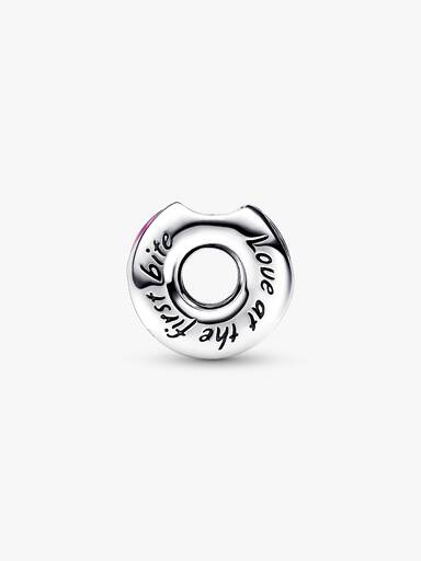 Funkelnder Donut mit Streuseln Charm
