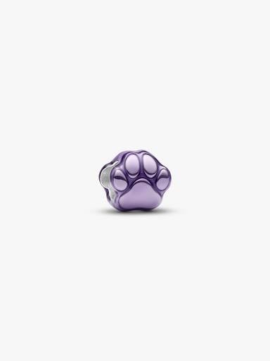 Violette Pfote Mini-Charm